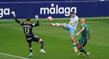 Alfonso Herrero, el salvavidas del Málaga