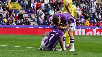 alladolid 26/10/2024 11 jornada de la Liga EA SPORT entre el Real Valladolid C.F. Y el Villarreal C.F.
Penalti y Gil de Sylla
Photogenic/Miguel Ángel Santos