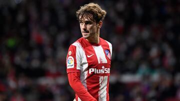 Griezmann, durante un partido de Liga del Atlético.