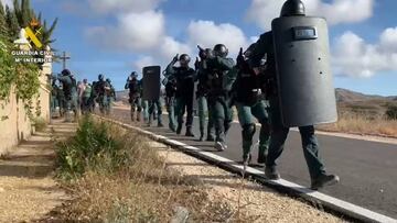 Al menos cuatro guardias civiles heridos por arma de fuego en un tiroteo en Alicante