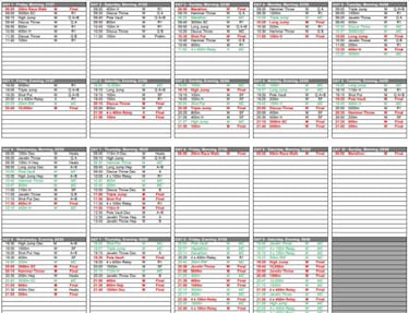 Horarios del atletismo en los Juegos Olímpicos de Tokio 2020