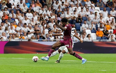¡Endrick marca su primer gol!