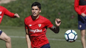 Correa no se entrena con el Sevilla: adiós inminente
