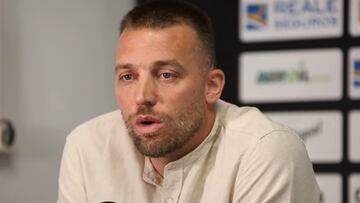 Michu, director deportivo del Burgos.