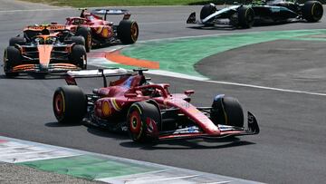 Charles Leclerc (Ferrari SF-24). Monza, Italia. F1 2024.