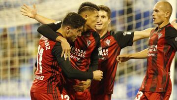 El Mirandés encadena por primera vez dos triunfos seguidos en Liga