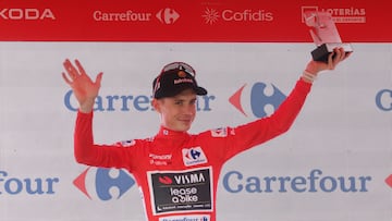 Vingegaard: “El maillot rojo es de lo más bonito que hay”