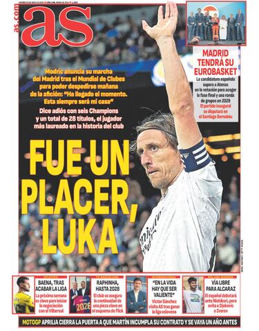 Las portadas de AS de mayo