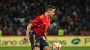 Cesar Azpilicueta of Spain in action during friendly football match played between Spain and Iceland at Riazor stadium on March 29, 2022, in La Coruna, Spain.
AFP7
29/03/2022 ONLY FOR USE IN SPAIN