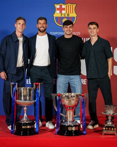 Así fue la cena de final de temporada del Barça