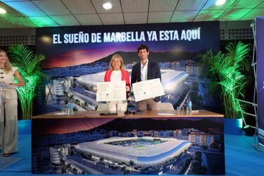 El Marbella firma la concesión demanial para construir el nuevo estadio de fútbol