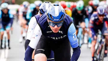 El ciclista británico Chris Froome, durante una carrera con el Israel - Premier Tech