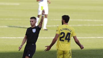 18/10/20 PARTIDO PRIMERA DIVISION
VILLARREAL CF - VALENCIA CF
TARJETA AMARILLA PEDRAZA