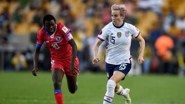 Megan Rapinoe: “Nos pagarán mejor después de vencer a Haití”
