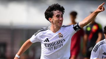 Alberto Ruiz, una de las grandes joyas de La Fábrica del Real Madrid.
