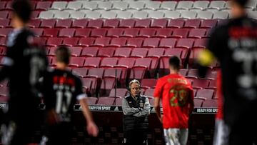 Más problemas en el Benfica: Jorge Jesus, positivo en COVID con infección respiratoria