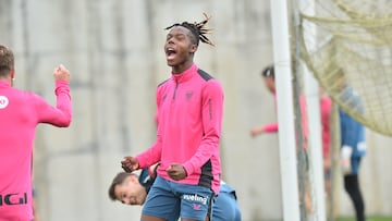 16/05/24 ENTRENAMIENTO ATHLETIC DE BILBAO
NICO WILLIAMS