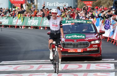 El ciclista australiano fue el primero en llegar a la estación de esquí de Pal (Andorra)