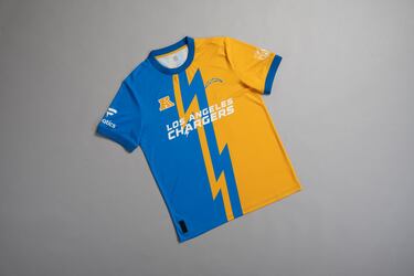 Las camisetas de los equipos de la NFL al estilo clásico del fútbol