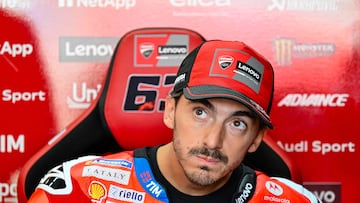 Pecco Bagnaia, en Balaton Park.