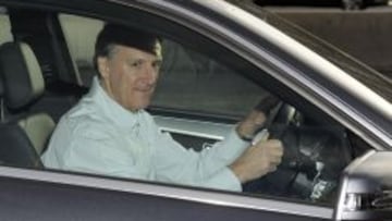 Ruiz, ayer en el Calderón.