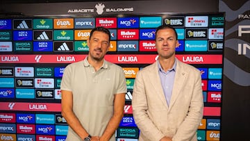 Víctor Varela, CEO y Toche, Director Deportivo, del Albacete Balompié