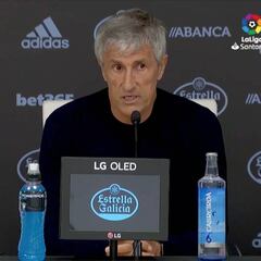 Setién: "Tendremos que ganarlo todo de aquí al final"