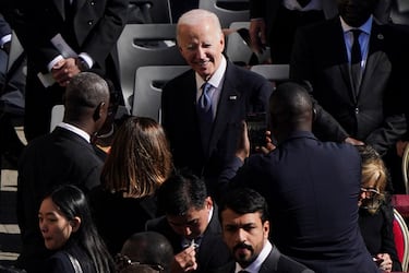 Joe Biden, 46.º presidente de los Estados Unidos desde el 20 de enero de 2021 hasta el 20 de enero de 2025.
