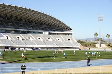 Firme comunicado del Málaga CF ante la reducción de aforo del estadio de atletismo