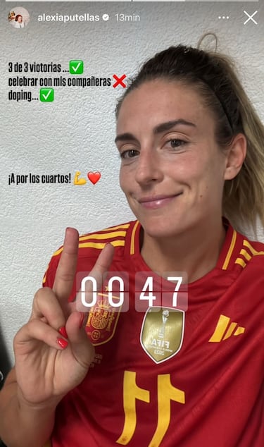 El doping deja a Alexia sin fiesta 