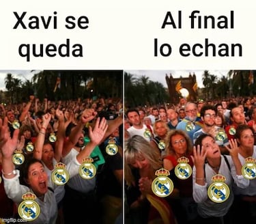 Las redes, sin piedad con la destitución de Xavi