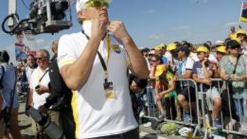 Oleg Tinkov, durante el último Tour de Francia.