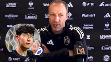 Entrenador de LAFC sobre los rumores de la llegada de Heung-Min Son
