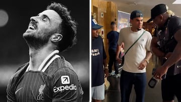 Luis Díaz, muy criticado por estar grabando este vídeo el día del entierro de Diogo Jota