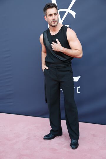 Dani Tatay en la fiesta presentación “YSL Love Game”.
