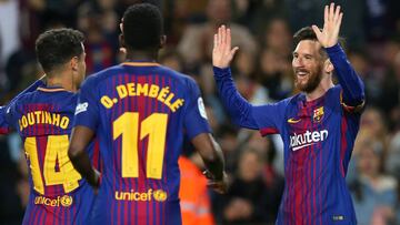 Resumen Barcelona 3 - Leganés 1: El récord de Messi