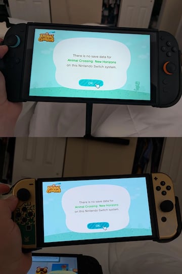 animal crossing new horizons nintendo switch problema datos transferencia nintendo switch 2 partida borrada