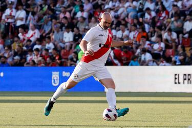 Paco Jémez no se perdió el homenaje.
