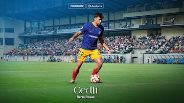 Berto Rosas se va cedido al Logroñés