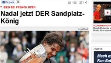 La prensa europea se rinde a la hazaña de Rafa Nadal