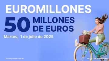 Euromillones: comprobar los resultados del sorteo de hoy, martes 1 de julio