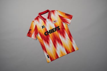 Las camisetas de los equipos de la NFL al estilo clásico del fútbol