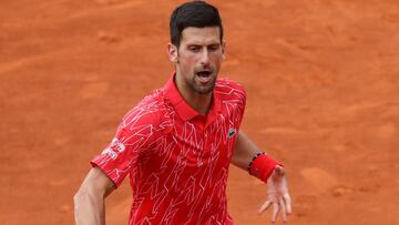 Novak Djokovic, durante la celebración del Adria Tour en el Novak Tennis Centre de Belgrado, Serbia.