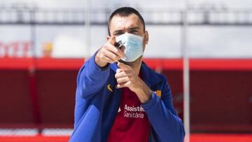 Pierre Oriola pieza clave de la defensa del Barça en la fase final de la Liga Endesa.