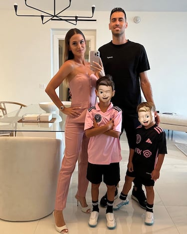 Así es la casa en la que Sergio Busquets vive con su familia en Miami