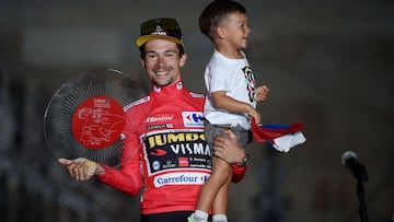 Roglic: "He disfrutado cada día de esta Vuelta"