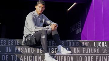 Marcos André, delantero del Real Valladolid.