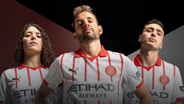 “La elegancia en juego”, el lema de la nueva equipación del Girona