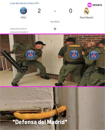 Los memes se ceban con la defensa del Real Madrid