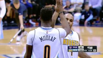 Resumen del Denver Nuggets-Phoenix Suns de NBA